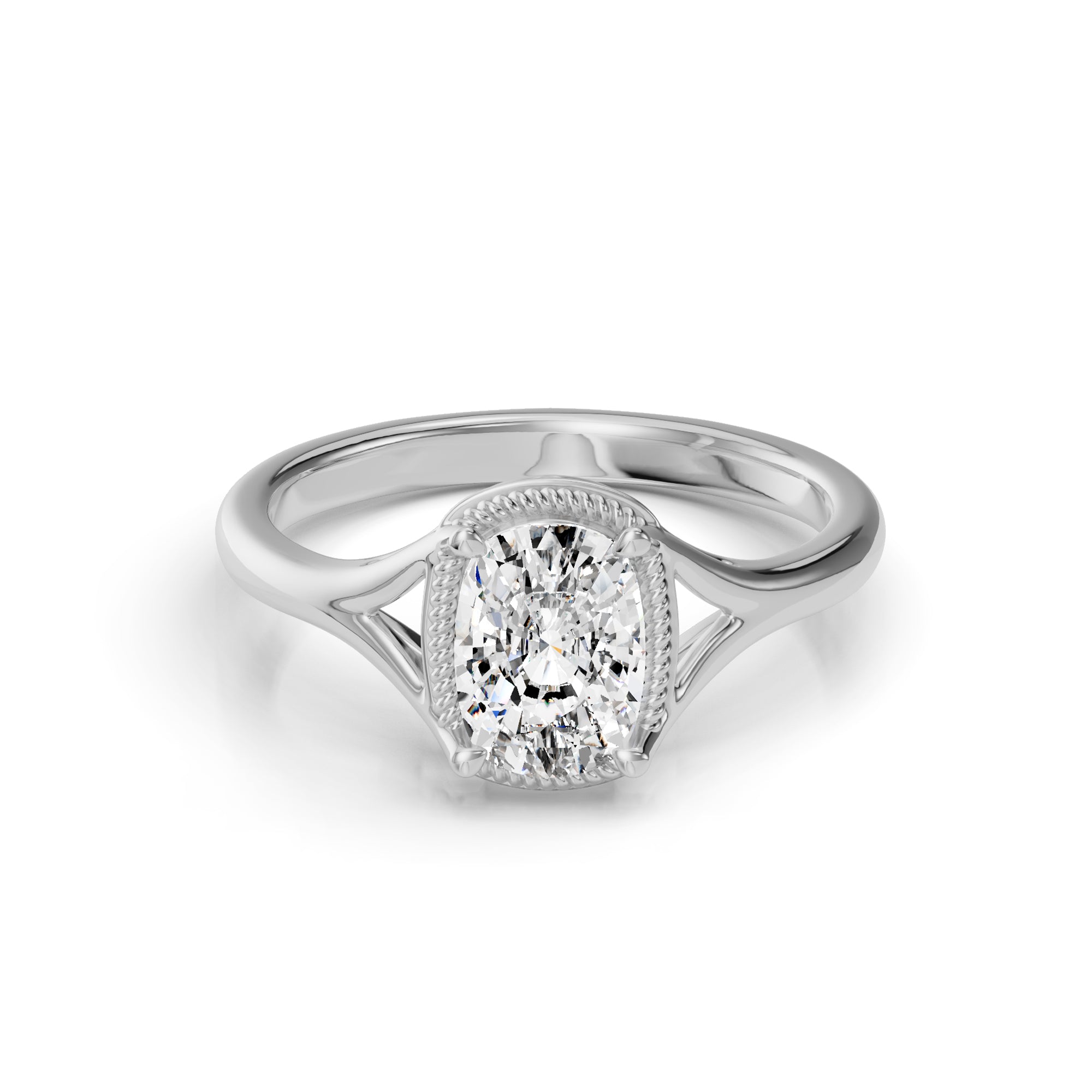 Old Cut Diamond Ring - R195