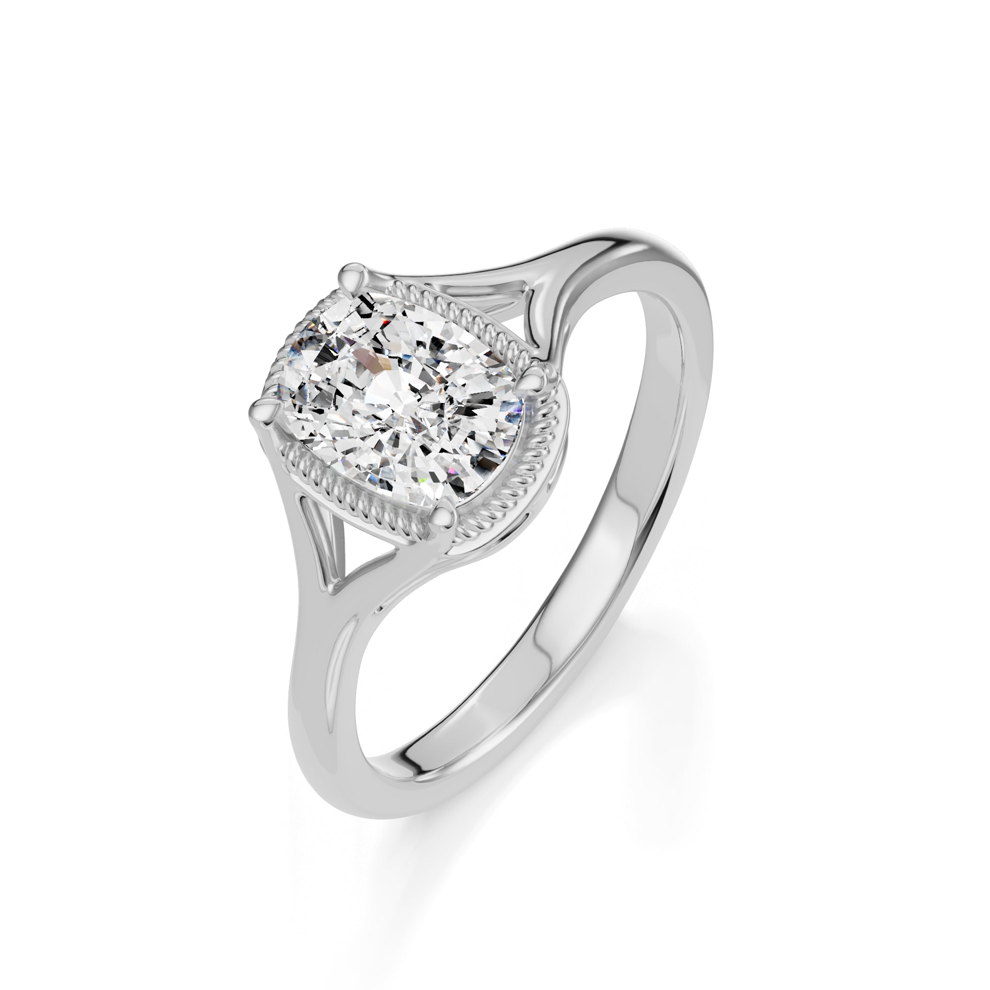 Old Cut Diamond Ring - R195