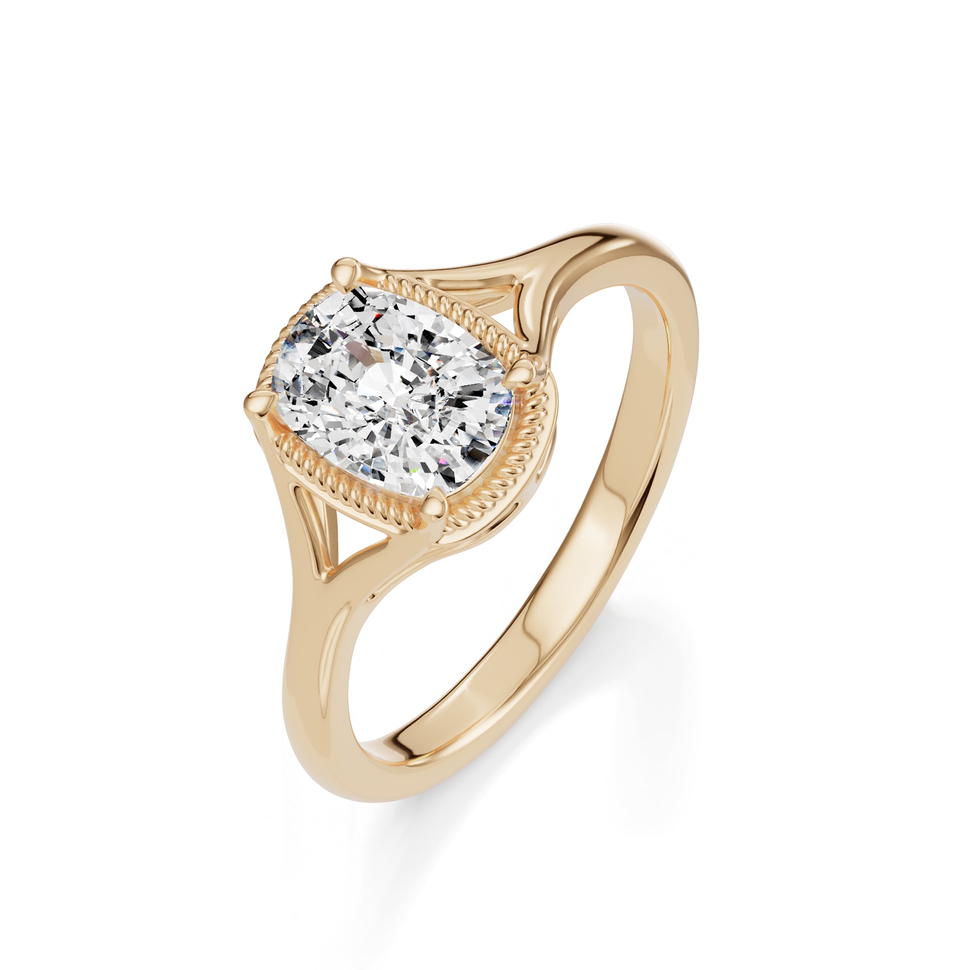 Old Cut Diamond Ring - R195
