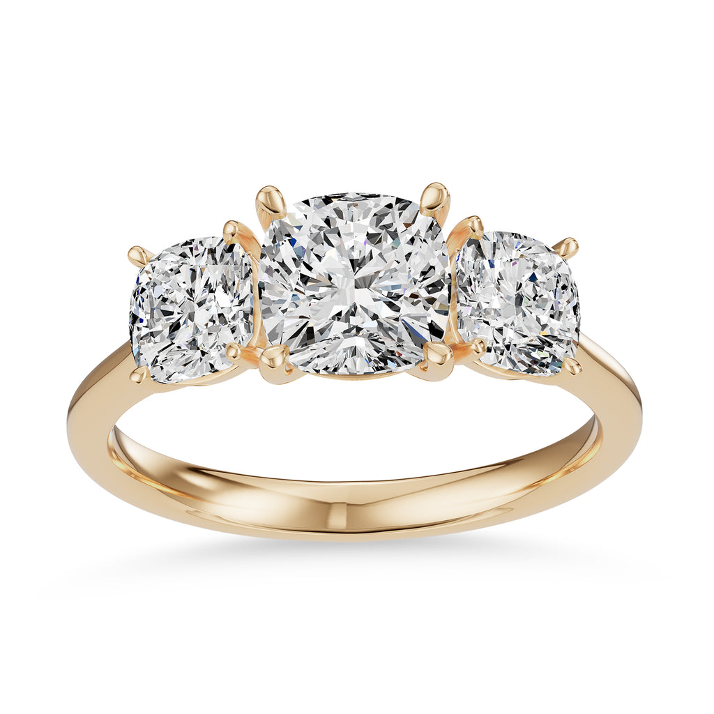 Old Cut Trilogy Diamond Ring - R198