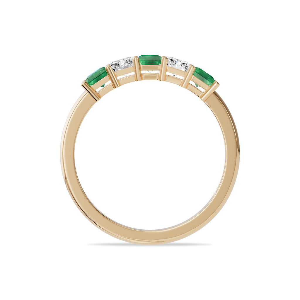 Emerald & Diamond Ring - R199