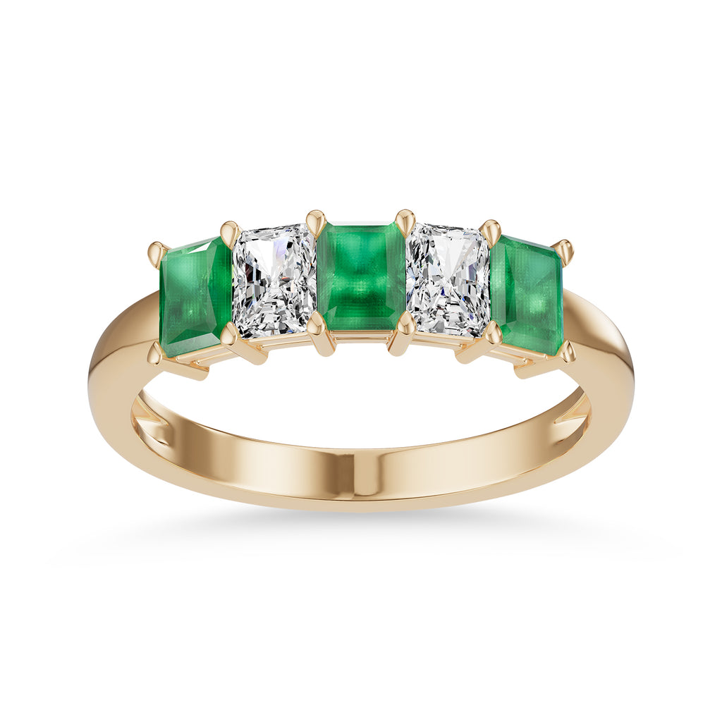 Emerald & Diamond Ring - R199
