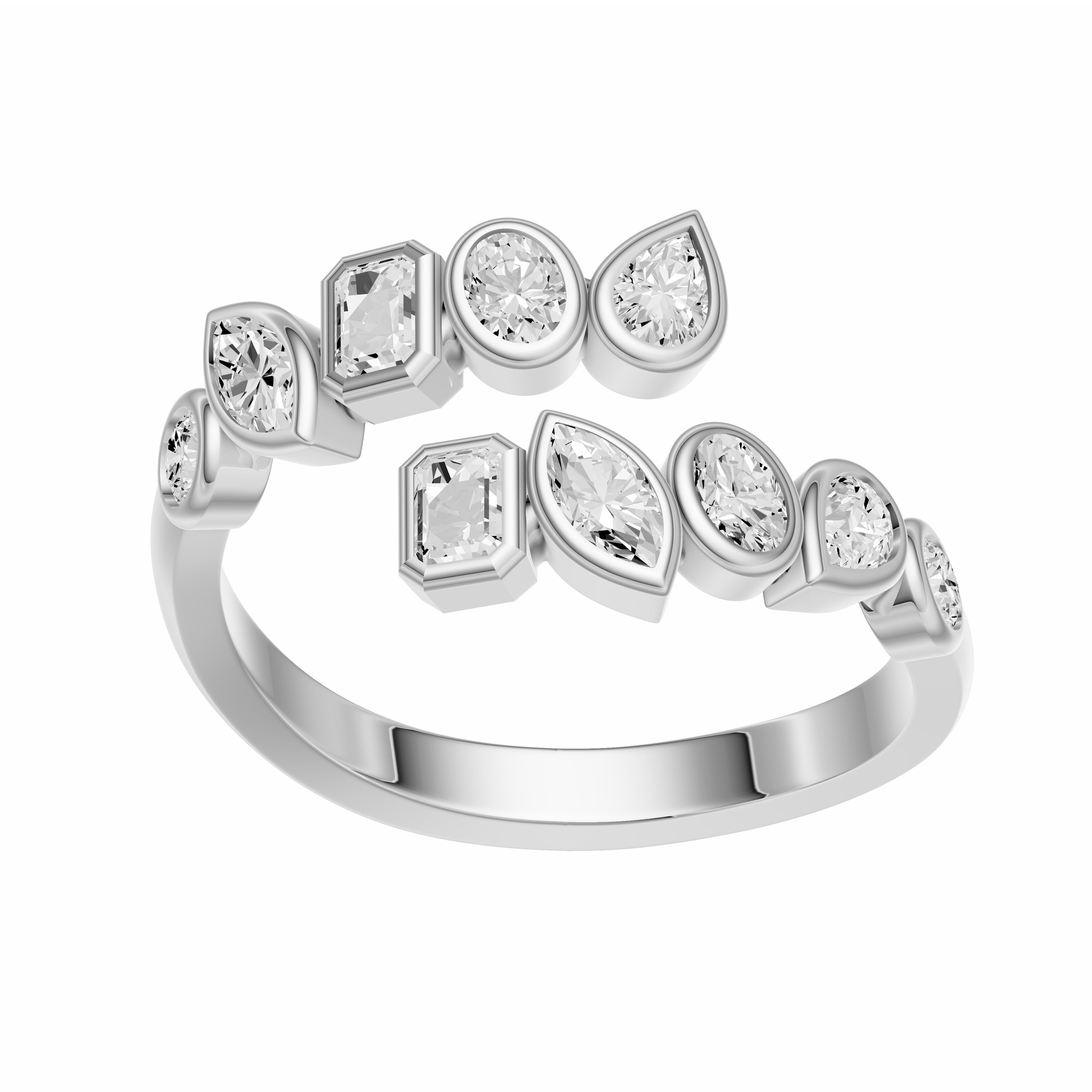 0.90ct Multi Stone Diamond Ring - R180