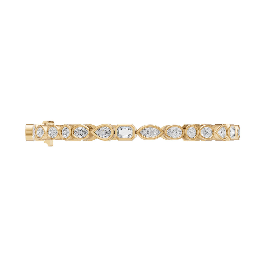Multi Diamond Tennis Bracelet - BR21