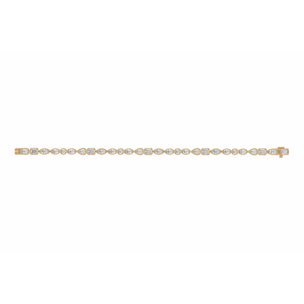 Multi Diamond Tennis Bracelet - BR21