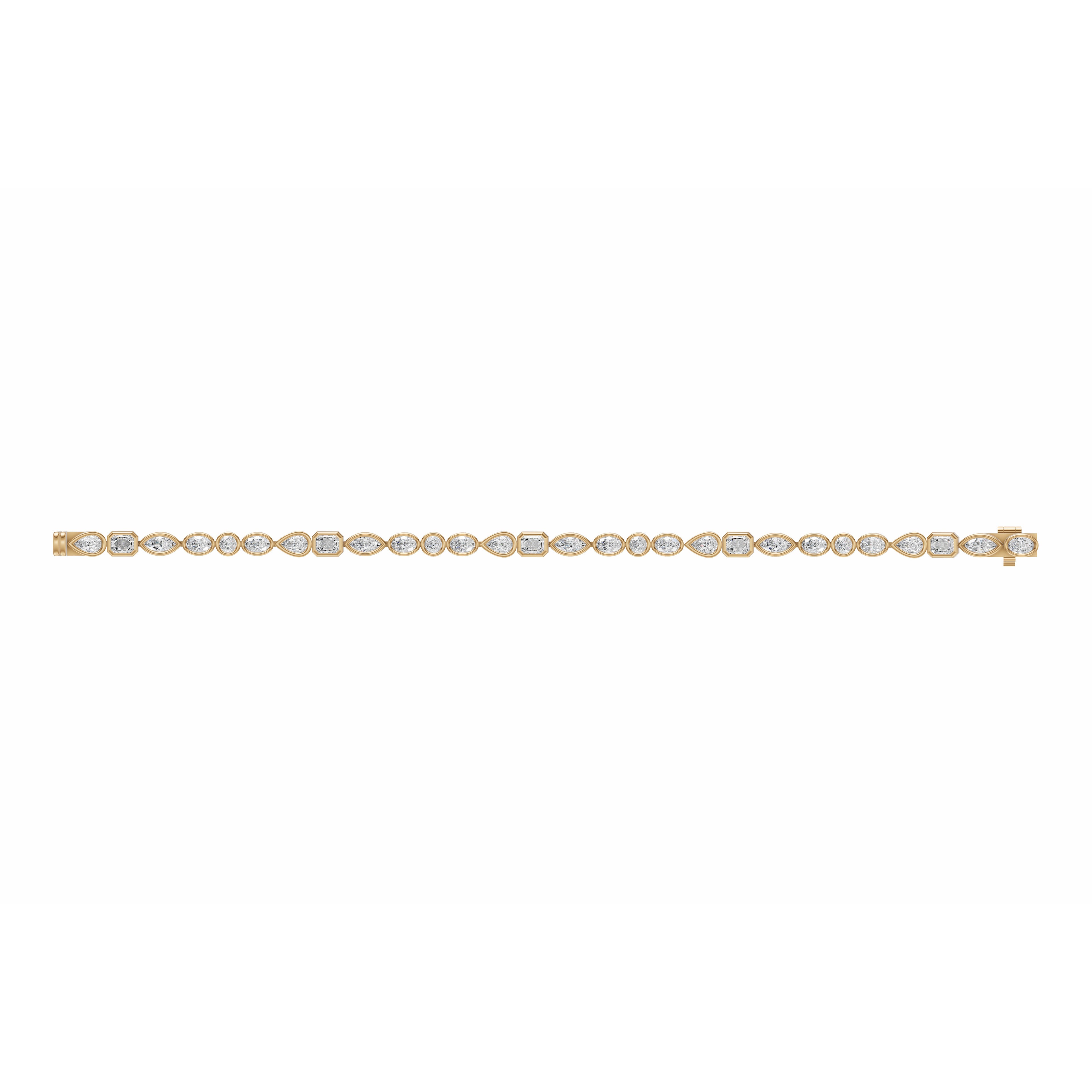 Multi Diamond Tennis Bracelet - BR21