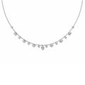 0.70ct Multi Stone Brilliant Cut Diamond Necklace - PD21
