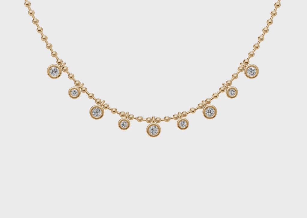 0.40ct Round Brilliant Cut Diamond Necklace - PD15