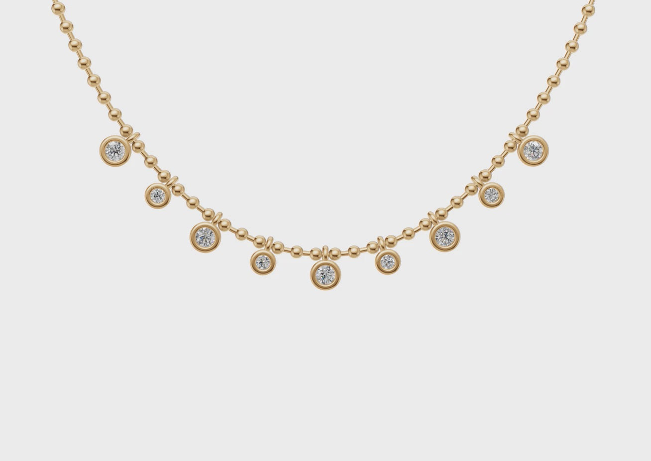 0.40ct Round Brilliant Cut Diamond Necklace - PD15