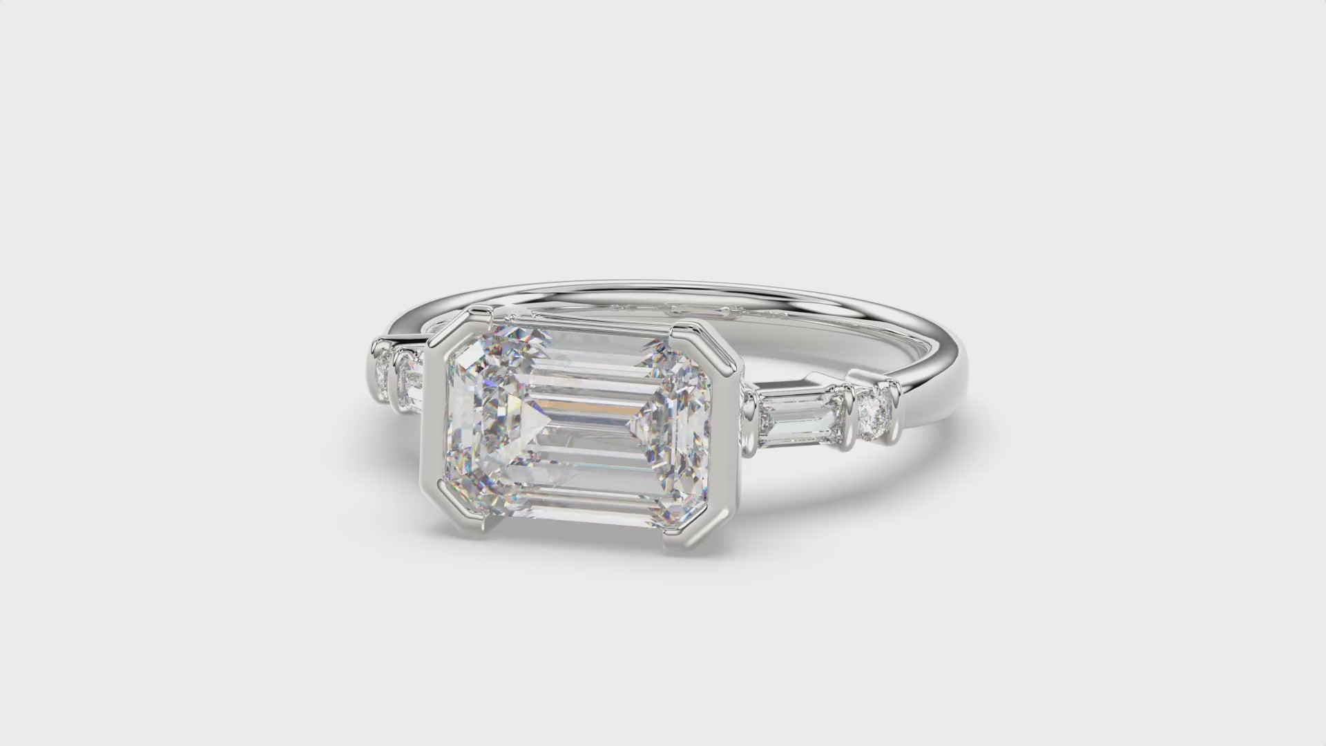 Criss Cut Diamond Ring - R169