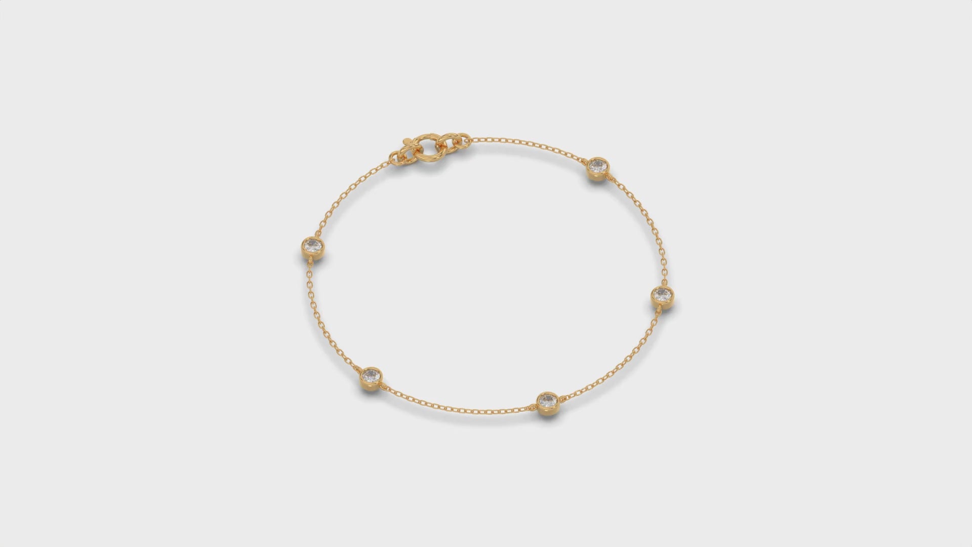 Round Diamond Bracelet - BR24