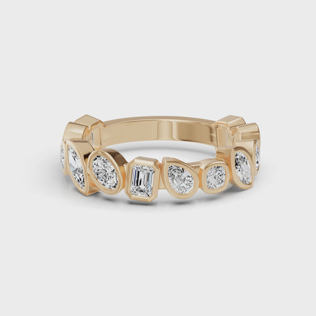 Multi Stone Diamond Ring - R188