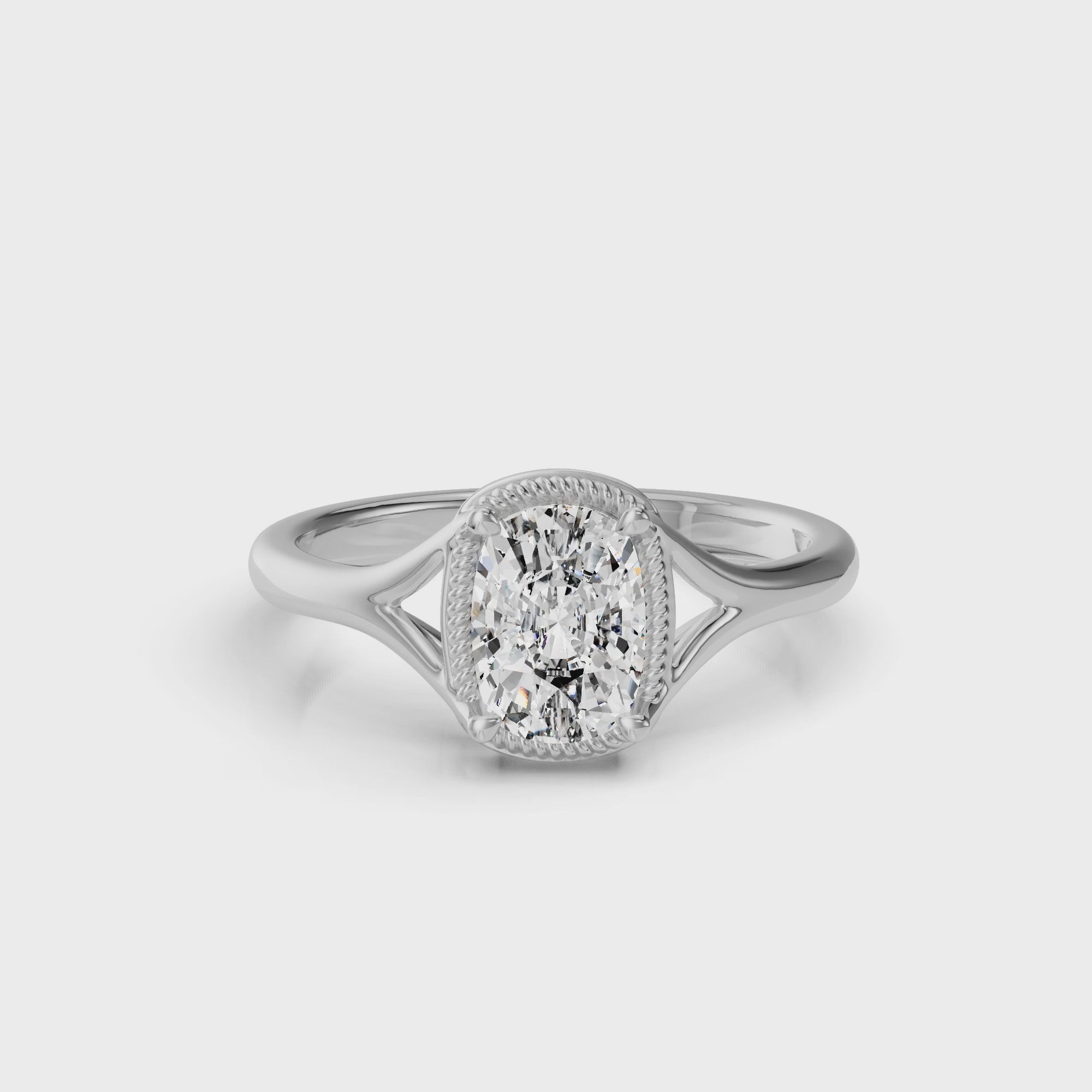 Old Cut Diamond Ring - R195
