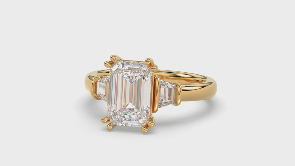 Criss Cut Diamond Ring - R168