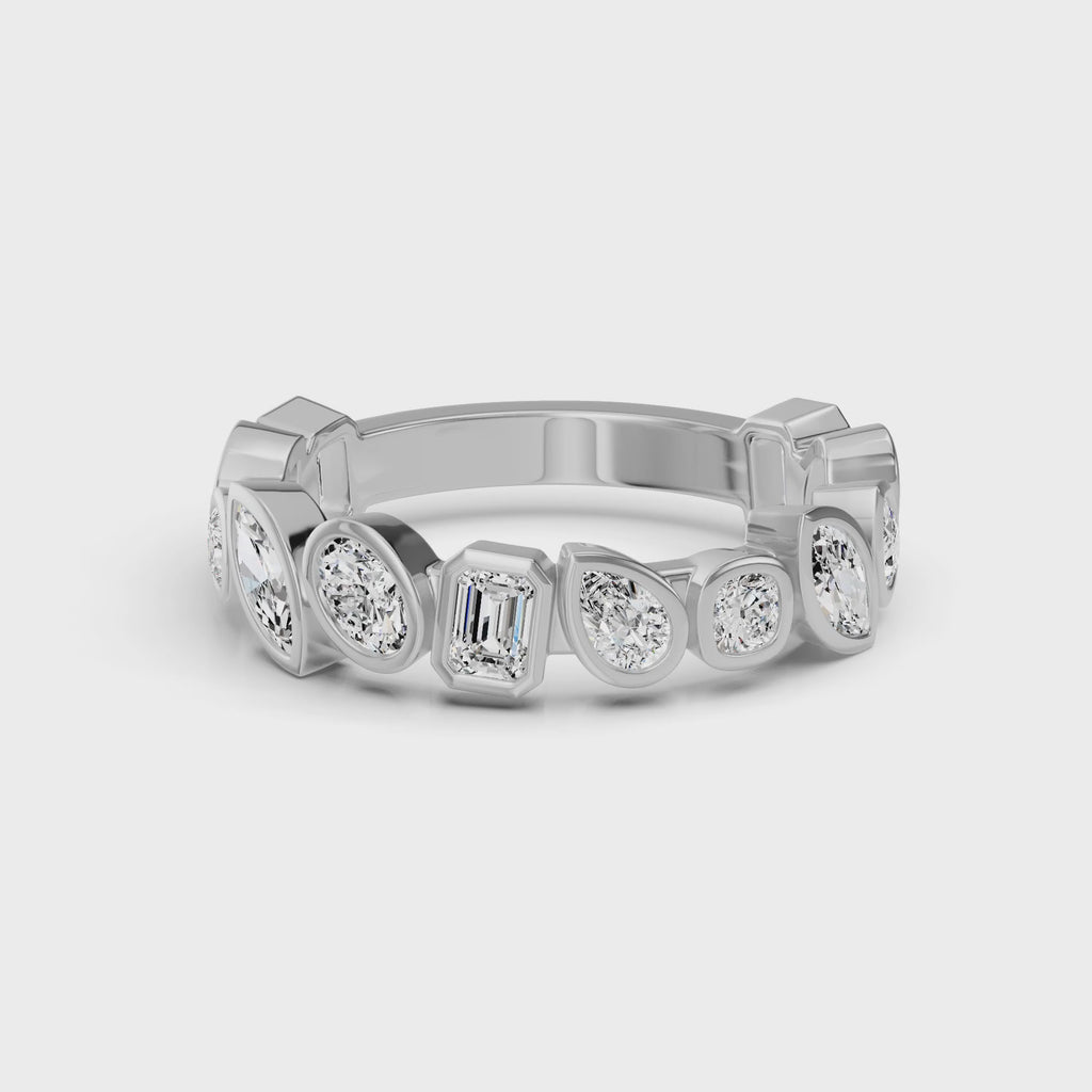 Multi Stone Diamond Ring - R188