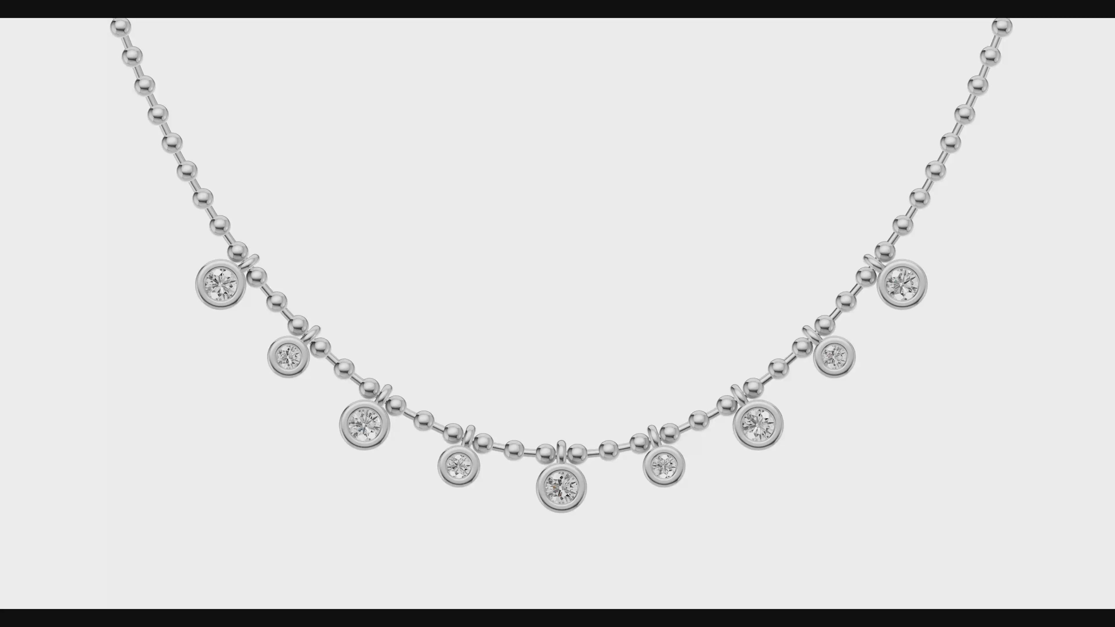 0.40ct Round Brilliant Cut Diamond Necklace - PD15