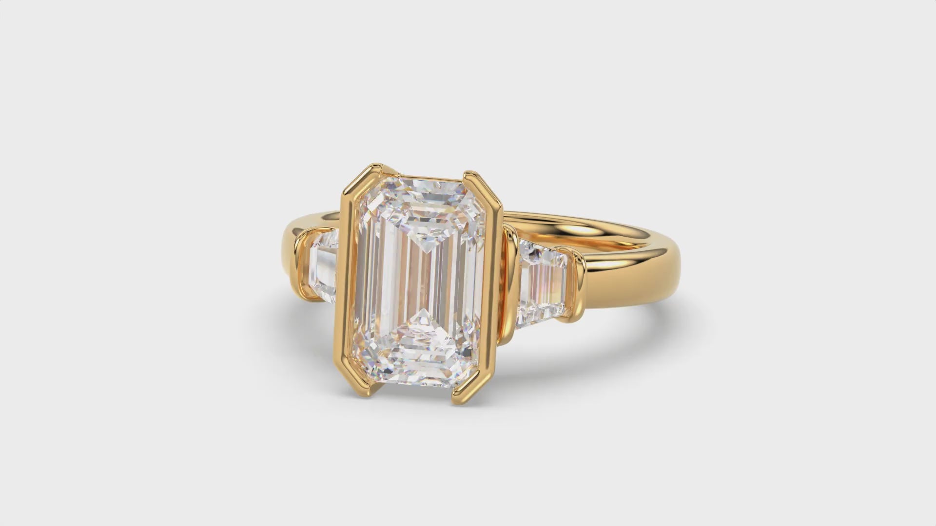 Criss Cut Diamond Ring - R172