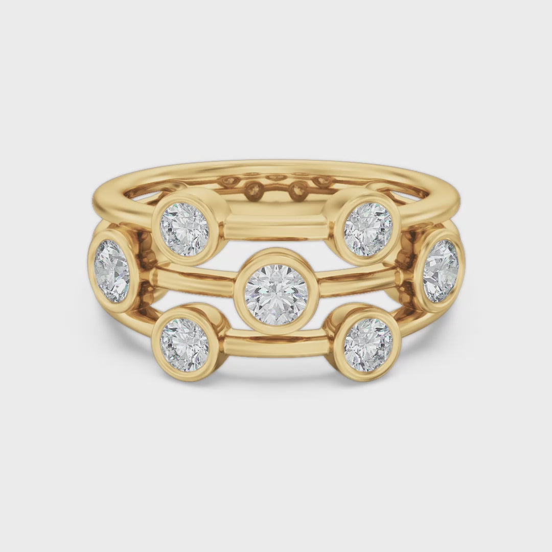 Round Diamond Ring - R120